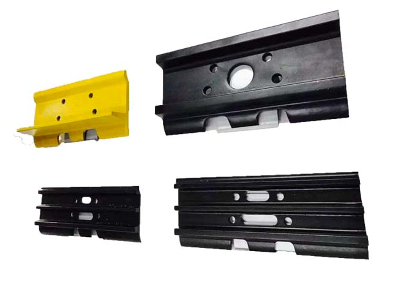 A group of four different types of parts.